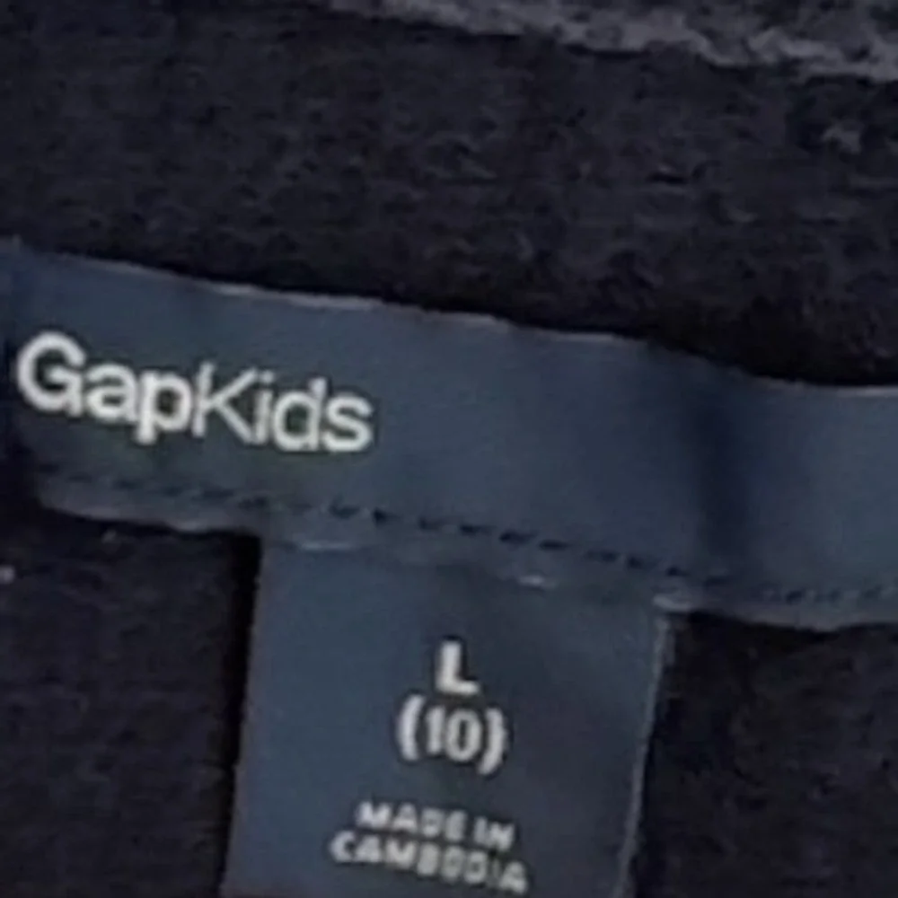 Gap Kids Floral Print Navy Blue Long Sleeve Top Girls‎ Size L(10)